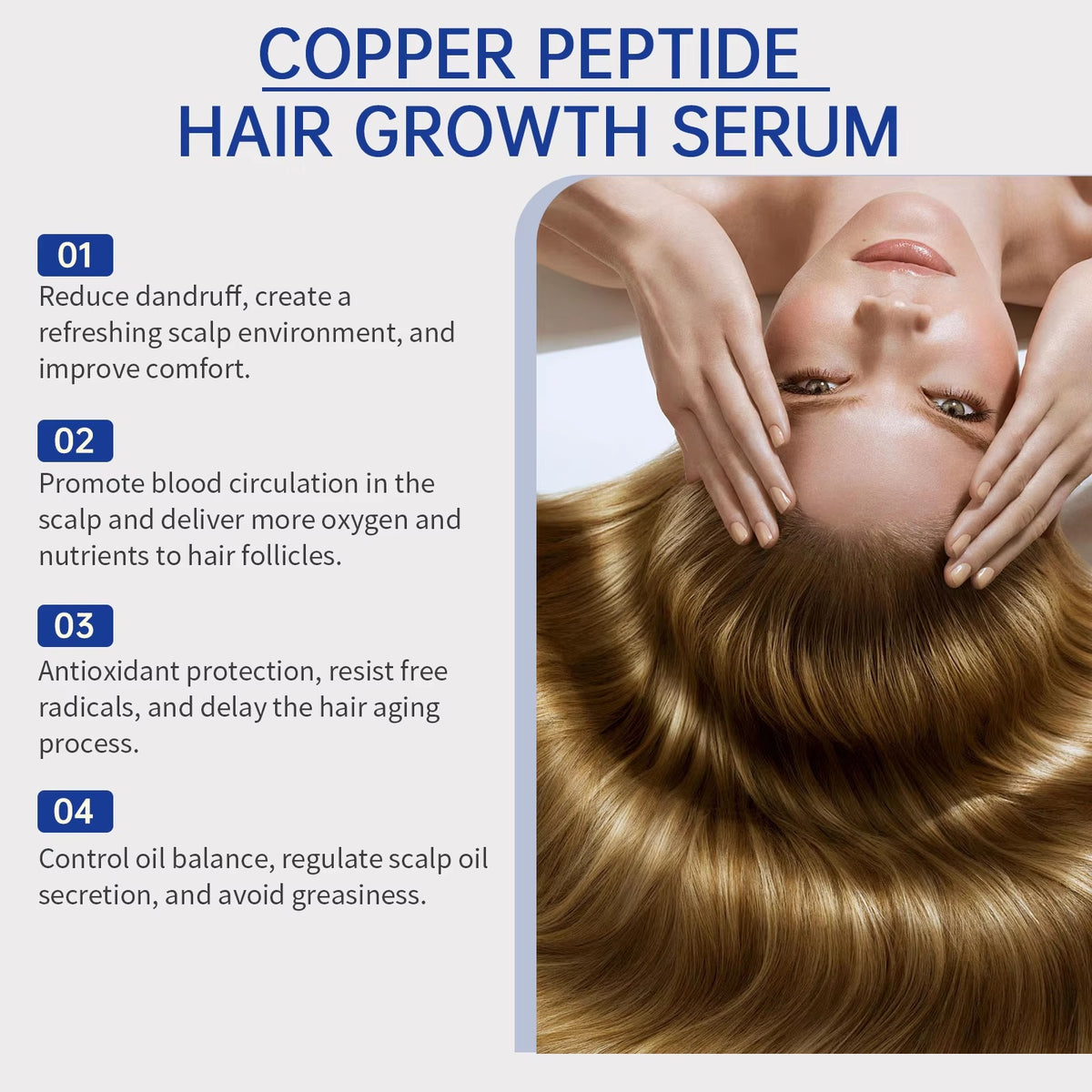 Pept Youth Copper Peptide Hair Growth Serum (30ml)