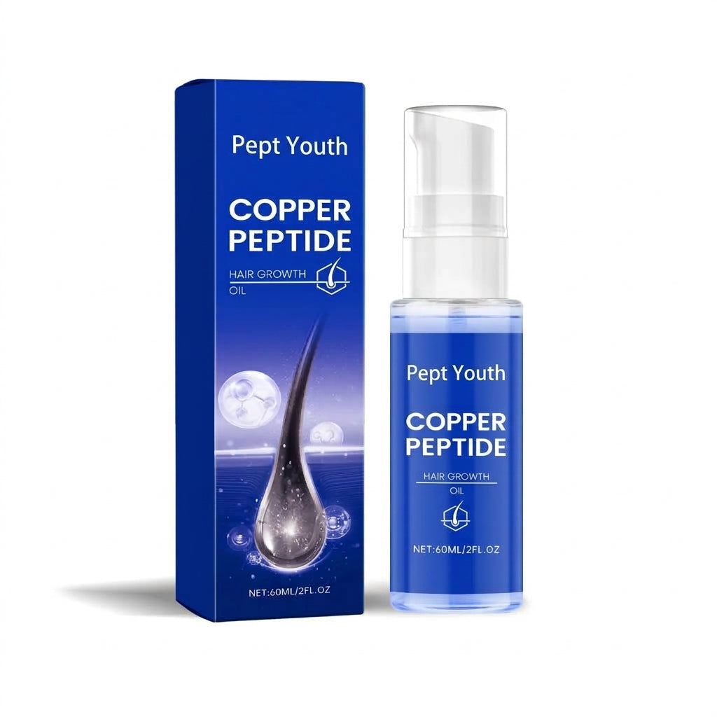 Pept Youth Copper Peptide Hair Growth Smoothing Oil (60ml)