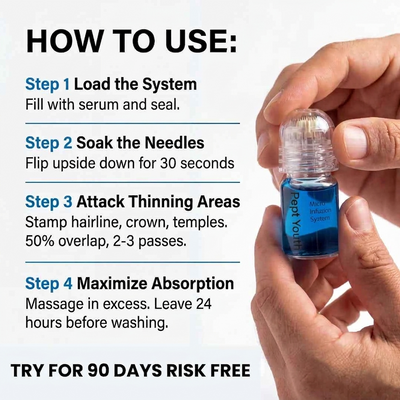 Micro-Infusion Peptide System For Hair Regrowth