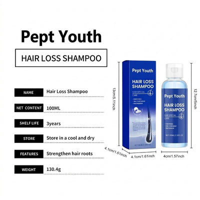 Pept Youth Copper Peptide Anti Hair Loss Shampoo (100ml)